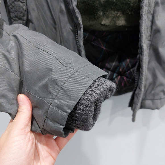 Aritzia TNA Grey Vail Parka Jacket Size XS - Picture 3 of 7